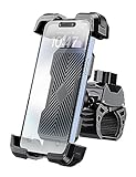 Grefay Handyhalterung Fahrrad, Handyhalterung Motorrad -Universal 360° Lenker Halter für iPhone 15 14 13 12 Pro Max Plus, Samsung S23 S22, Smartphone(4.7'-7.2')