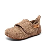 Bisgaard Unisex Kinder Wool Niedrige Hausschuhe, Camel, 31 EU