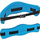 EVEREST FITNESS Schwimmgürtel in Blau - Aqua Jogging Gürtel - Schwimmgurt Erwachsene - Aquafitness Zubehör - Aquajogging Belt für Damen und Herren