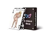 Brabwrey Kartenspiel -Spielkarten Standard Poker für langfristige Outdoor -Spiele 54 Karten geeignet