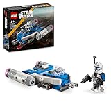 LEGO Star Wars Captain Rex Y-Wing Microfighter, baubares Spielzeug-Sternenschiff Steinen zum Sammeln, Geschenkidee für Jungen und Mädchen ab 6 Jahren 75391