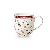 Villeroy & Boch – Toy'S Delight Kaffeebecher, Mikrowellensicher, Weihnachtstasse, Becher, Kaffeetasse, Heißgetränkebecher, Tasse Winter Toys Weihnachten, Wintertasse, Weihnachtskaffeebecher, Porzellan