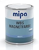 MIPA WBS Magnetfarbe 1 Liter matt magnethaftend Tafel Wand