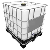 REKUBIK 1000l IBC Regenwassertank auf PE-Palette (Gebraucht/Gespült)