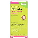 Floradix Eisen Folsäure Dragees 84 stk