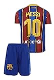 Gokaynex Messi Barcelona #10, 2020 Nostalgie Kinder Trikot Mit Kurz, Limitierte Auflage, beschränkte Auflage (152,Messi)