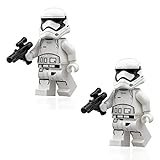 LEGO Star Wars The Force Awakens Minifigur - 2er Pack First Order Stormtrooper mit Blaster Guns