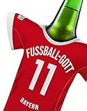 Fussball Gott Trikot passend für FCB BAYERN Trikot Fans | offiziell männer Trikot-Bierkühler by MYFANSHIRT.com fußball heim Trikot t-Shirt