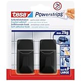 tesa Powerstrip, schwarz, 2