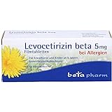 LEVOCETIRIZIN beta 5 mg Filmtabletten