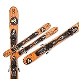 Snowblades Woody 99 cm + Tyrolia Sicherheitsbindung Bladefun Ski Kurzski