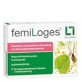 femiLoges® - 90 Tabletten - Pflanzliche Unterstützung in den Wechseljahren - 3 Monatspackung