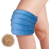 NEWGO Kniewärmer Heating Knee Wärmekissen für Knie zur Linderung von Knieschmerzen und Arthritis, Muskel- und Gelenksteifheit, mikrowellengeeignete beheizte Kniewickel