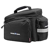 KlickFix Unisex Farcykeltaske rackpack 2 til racktid Gep cktr gertasche, Schwarz, 35 x 24 23 cm EU