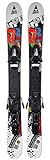 GPO Snowblade Snowkid | Kurz-Ski inkl. Tyrolia-SR-10-Sicherheitsbindung | 99 cm Länge | Big-Foot-Ski für Herren und Damen