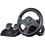 Subsonic Superdrive - Rennlenkrad SV450 Racing Wheel lenkräd mit Pedalen, Shift & Vibration - Xbox X/Series, Switch, PS4, Xbox One, PC (programmierbar für alle Spiele)