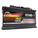 Autobatterie Speed Max L4100MAX 100Ah 850A 12V