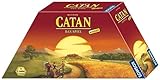 KOSMOS 693138 Catan - Das Spiel Kompakt, Siedler von Catan als Reisespiel für unterwegs im praktischen Koffer, für 2-4 Personen ab 10 Jahren mit 2-Spieler-Variante