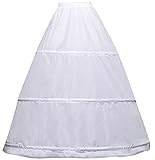 Jikekiroto Unterrock Damen Reifrock Brautkleider Petticoat Fuer Abendkleider Ballkleider Hochzeit Zubehör Petticoat Unterröcke Crinoline Für Hochzeitskleider Ballkleider Abendkleider Promkleider