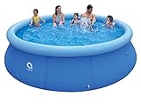 Avenli Pool 366 x 91 cm Family Prompt Set Pool Aufstellpool ohne Pumpe Pool-Set blau Gartenpool rund Schwimmbecken für Familien & Kinder
