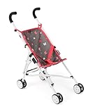 Bayer Chic 2000 - Puppenbuggy Roma, Puppenwagen, Mini-Buggy, Butterfly Koralle, 601-47