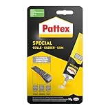 Pattex Spezialkleber Kunststoff, für eine Vielzahl an Kombinationsverklebungen mit hohen Festigkeiten, 30g