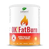 Nature's Finest by Nutrisslim OK!Fatburn: Glutenfrei Kohlenhydratblocker für Männer und Frauen, L-Carnitin, ID-AlG, L-Tyrosin und Vitamin C