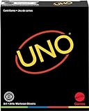 Mattel Games GYH69 - UNO Minimalista Kartenspiel mit Grafiken von Designer Warleson Oliviera, 108 Karten, Spielspaß für die ganze Familie, einzigartiges Geschenk für Kinder und Designfans ab 7 Jahren