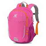 SKYSPER Kinderrucksack 12L Jungen & Mädchen mit Brustgurt, Wanderrucksack Kinder 8 Jahre