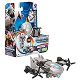Transformers Spielzeug EarthSpark 1-Step Flip Changer Megatron, 10 cm große Action-Figur, Roboterspielzeug für Kinder ab 6 Jahren