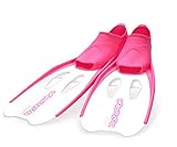 Aquazon Flossen, Schnorchelflossen, Schwimmflossen, Tauchflossen Flipper Für Kinder, Jugendliche Und Damen 31-33 Pink