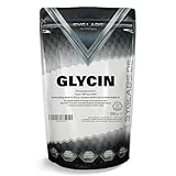 Glycin Pulver 100% rein - 1000g Aminosäure Glycine - 1kg - ohne Zusatzstoffe - vegan -mit Messlöffel