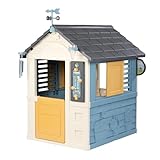Smoby - 4 Jahreszeiten Spielhaus (103x122x143 cm) - kreatives Gartenhaus für Kinder ab 2 Jahre - Outdoor-Kinderhaus zum Spielen und Lernen rund um Wetter & Jahreszeiten