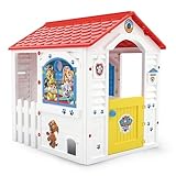 Chicos - Paw Patrol Spielhaus Kinder Outdoor Robuster und langlebiger Kunststoff | Schnelle und einfache Montage/Demontage. Gartenhaus für Jungen und Mädchen ab 3 Jahren (89526)