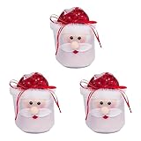 Aufbewahrungstasche für Bettdecken 3PCS Weihnachts-Süßigkeitsbeutel, Weihnachtsdekorationen, Cartoon-Einkaufstasche, Kinder-Süßigkeitsbeutel Kartoffelkiste Für Kg Kartoffeln (A, One Size)