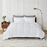 BEDSURE Bettdecke 155x220 Ganzjahresdecke 4 Jahreszeiten, Steppdecke für Allergiker 300GSM Duvet 155x220cm, Super Weiche Zudecke Atmungsaktive Schlafdecke