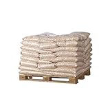 Holzpellets Premium Öko | Säcke à 15 kg 20 Stück pro Palette 300 kg | Brennpellet | für Kessel | zum Heizen