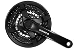 SHIMANO Unisex Kurbelgarnitur-2092832200 Kurbelgarnitur, Schwarz, 170mm EU