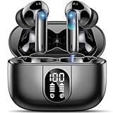 Csasan Bluetooth Kopfhörer, Kopfhörer Kabellos Bluetooth 5.3, In Ear Kopfhörer mit 4 Mic, 2024 Neue ENC Noise Cancelling Earbuds, 40 Std Immersiver Deep Bass, IP7 Wasserdicht Ohrhörer LED-Anzeige