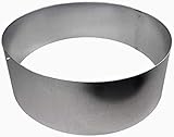 Rasenkanten Baumring Kreis aus Metall durchm. 75 cm x 25 cm - 1er Set