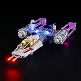 BRIKSMAX Led Beleuchtungsset für Lego Star Wars Widerstands Y-Wing Starfighter,Kompatibel Mit Lego 75249 Bausteinen Modell - Ohne Lego Set