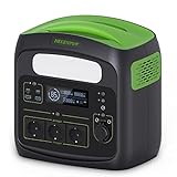 NECESPOW Tragbare Power Station N7576 700W (Spitze 1400W) 576Wh, Powerstation LiFePO4 180000mAh Batterie Reine Sinuswelle, PD100W USB-C-Aus-/Eingang, Solargenerator AC 230V 50Hz für Camping Hause CPAP