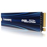 fanxiang NVMe SSD 500GB, M.2 PCIe Gen4x4 Gaming Solid State Laufwerk, 6300MB/s Lesen, 3100 MB/s Schreiben, Interne SSD, QLC Festplatte für Datenübertragung S880E