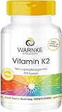 Warnke Gesundheitsprodukte Vitamin K2 (100 Kapseln), 1er Pack (1 x 32 g)
