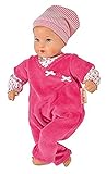 Käthe Kruse 136551 Baby-Puppe Mini Bambina Lisa mit weichem Körper Pink
