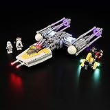 BRIKSMAX Led Beleuchtungsset für Lego Star Wars Y-Wing Starfighter, Kompatibel Mit Lego 75172 Bausteinen Modell - Ohne Lego Set