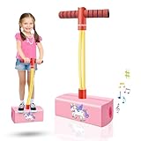 Einhorn Geschenke für Mädchen Outdoor Spielzeug Garten Spielzeug Mädchen Spielzeug Geschenke, Schaumstoff Pogo Stick Jumper für Kinder - Spaß und sichere Pogo Stick für Kleinkinder