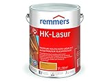 Remmers HK-Lasur eiche hell, 5 Liter, Holzlasur aussen, 3facher Holzschutz mit Imprägnierung + Grundierung + Lasur, Feuchtigkeit- und UV-Schutz
