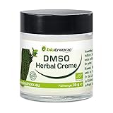 Biotraxx DMSO ( Dimethylsulfoxid ) Herbal Creme 30g - Hochwirksame Creme mit hohem Anteil an DMSO und Magnesiumöl sowie 17 Heilkräuter