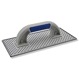 DEWEPRO® WDVS und Porenbeton Schleifbrett Raspelbrett - Reibebrett mit verzinktem Stahlblech-Raspelbelag - 270x130mm - Egalisierungsbrett - Schleifer